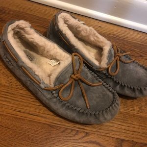 UGG Gray Slippers Size 10